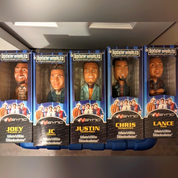 NSYNC Collector's Edition Rockin' Bobbles - Picture 1 of 4